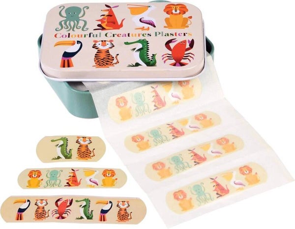 Kinderpleisters 'Colourful Creatures' met dieren