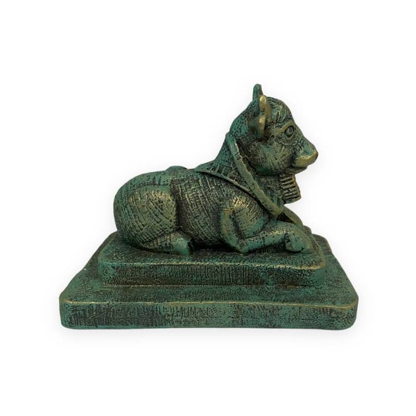 Presse papier liggende koe in oudheid stijl