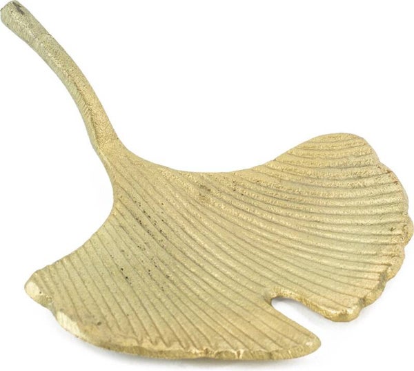 Schaaltje lotusblad goud