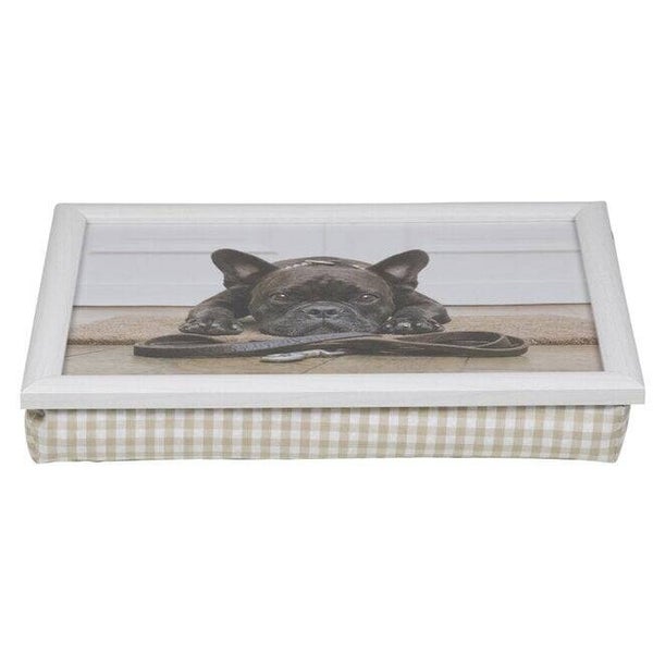 Schootkussen | Laptray | Hond | Franse Bulldog | Mars & More | 43x33cm