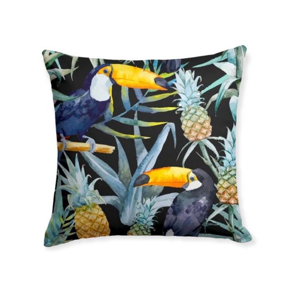 Kussenhoes | Toekans | Jungle | 43x43cm