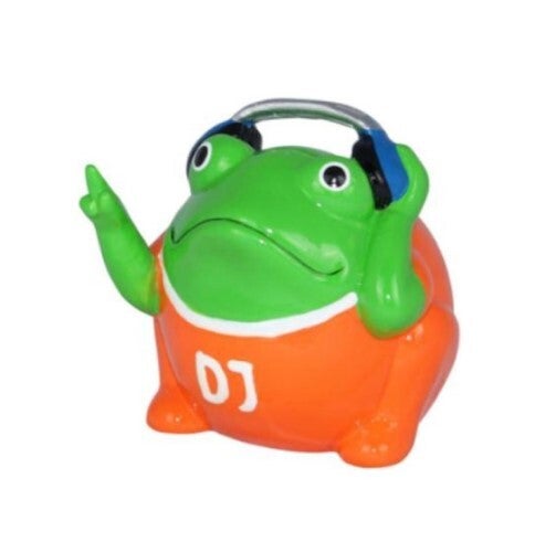 🐸 Pomme Pidou Spaarpot – DJ Kikker Freddy | 8x9x10cm