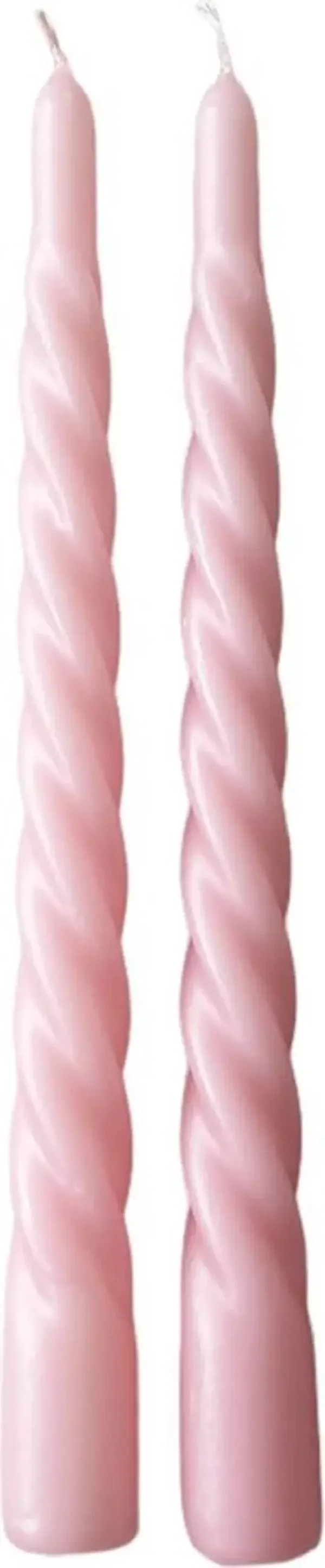 Swirl dinerkaars 'Antique Pink' in set van 2