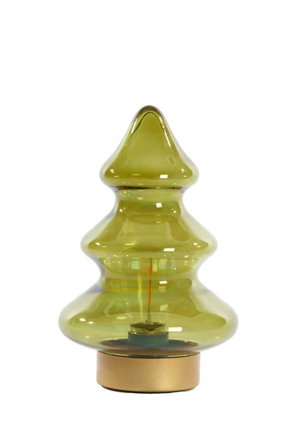 LED tafellamp kerstboom groen
