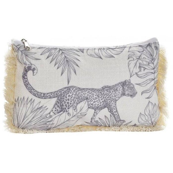 Make-up tasje / klein toilettasje panter of jungle