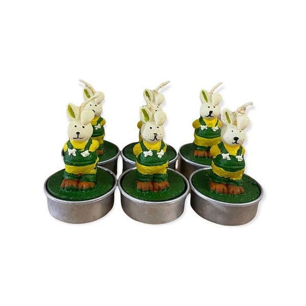 Theelichtjes paashaas / konijn (in 2 kleuren)