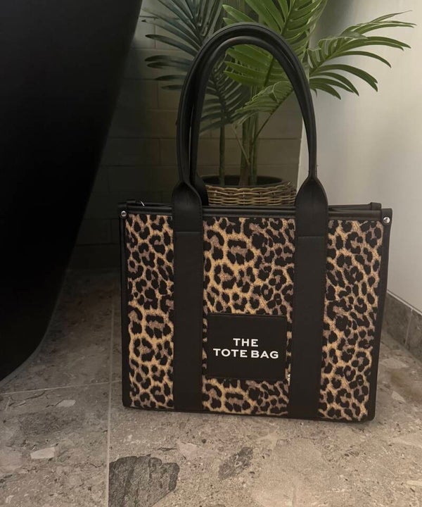 Statement Panterprint Tote Bag – Must-Have Accessoire - 2 kleuren