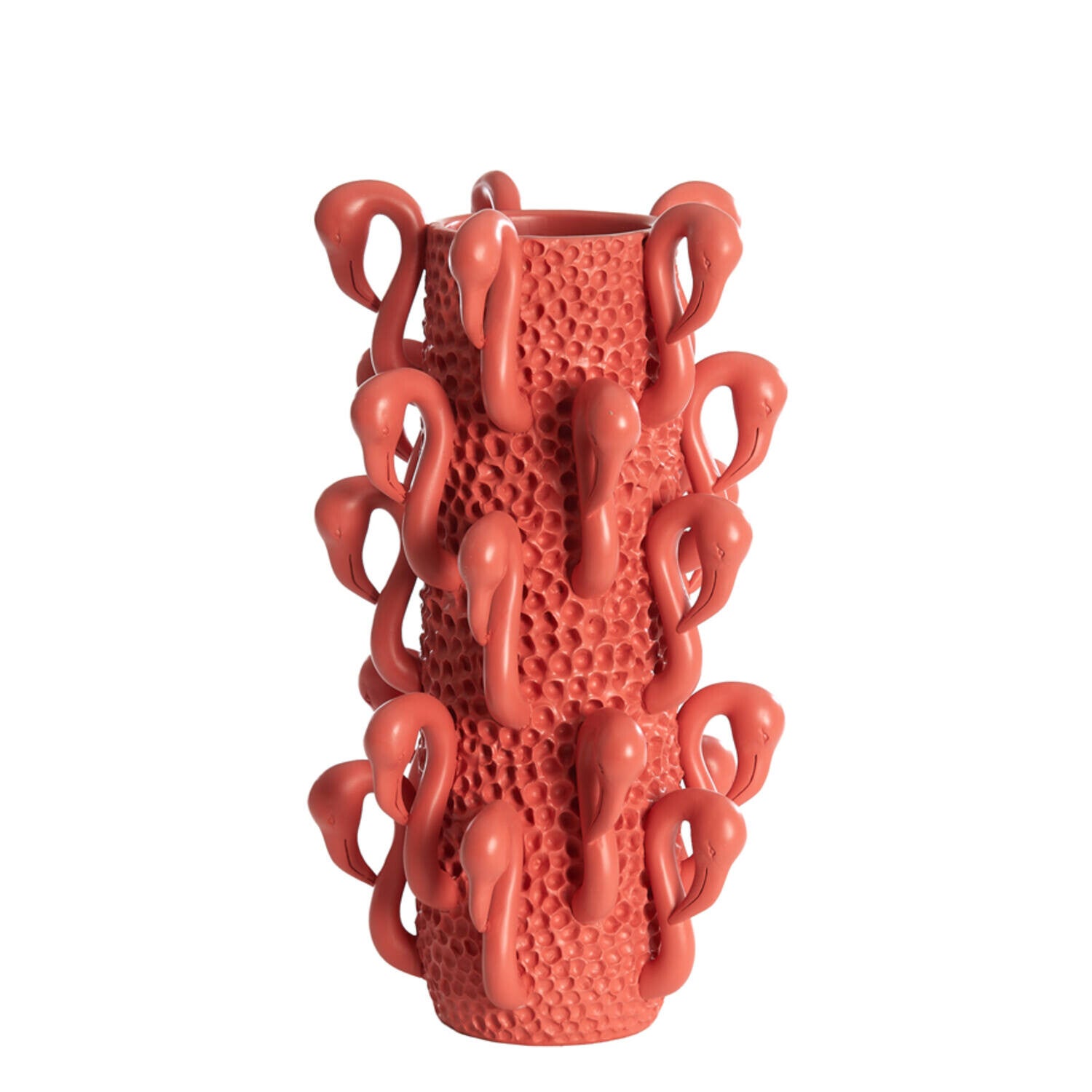 Roze Flamingo Vaas – Luxe Woondecoratie in Dierenthema (2 Maten)