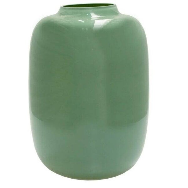 Vase The World Artic Vaas – Pastel Green | Glas | 21x21x29 cm