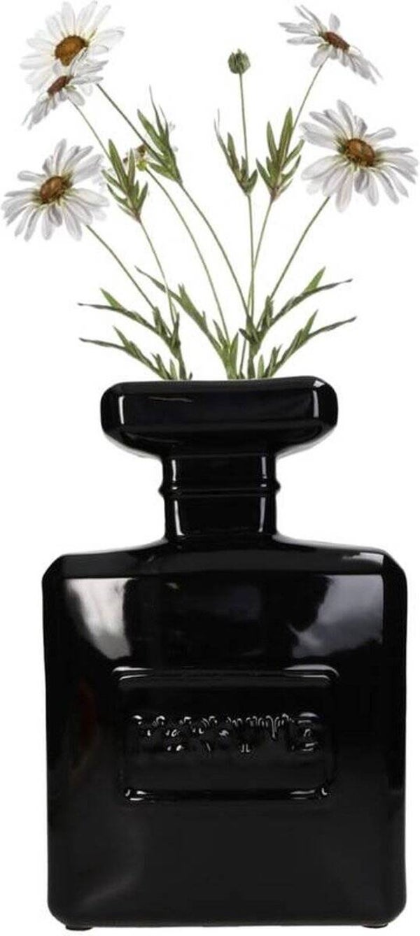 Vaas | Parfum | Zwart | Keramiek | 20x9x30cm