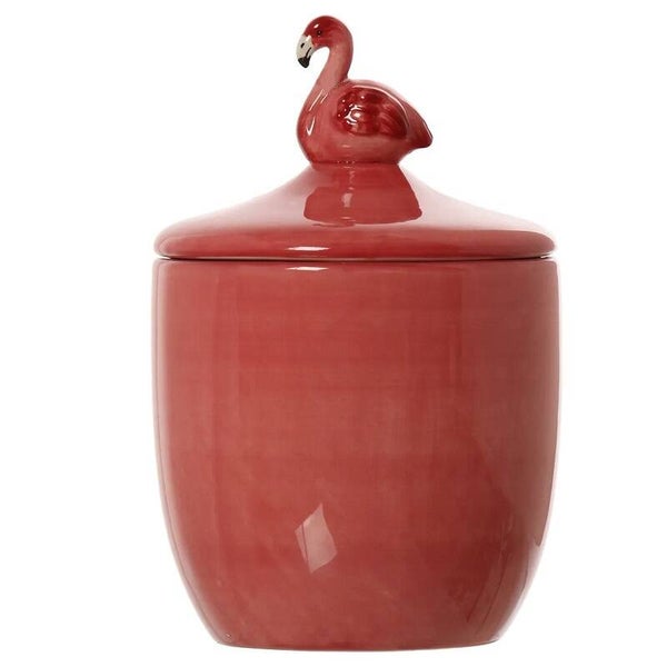 Voorraadpot flamingo