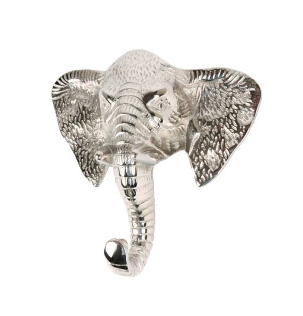 Wandhaak Olifant Zilver – Stijlvol & Functioneel
