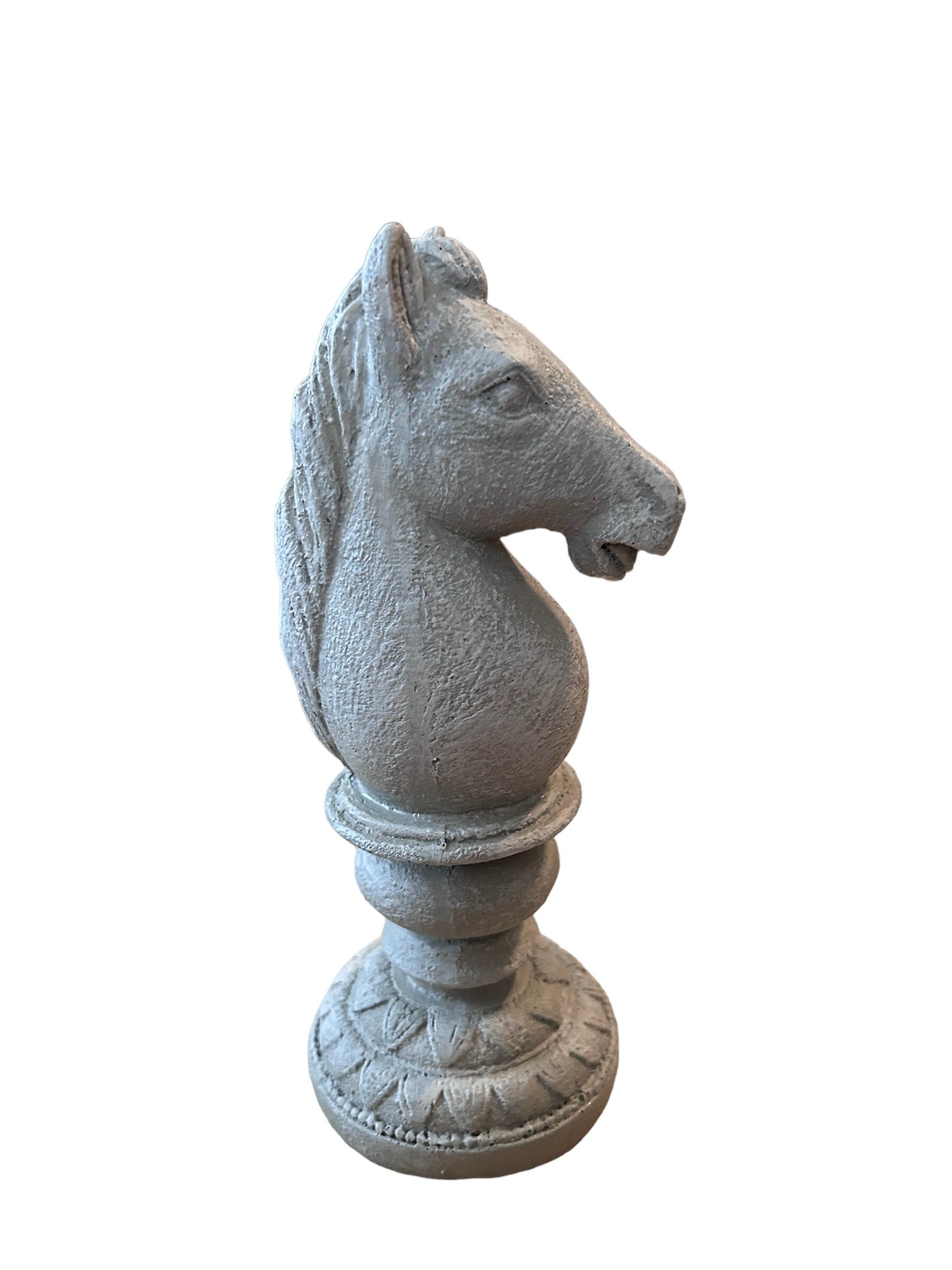 Beeld schaakstuk paard