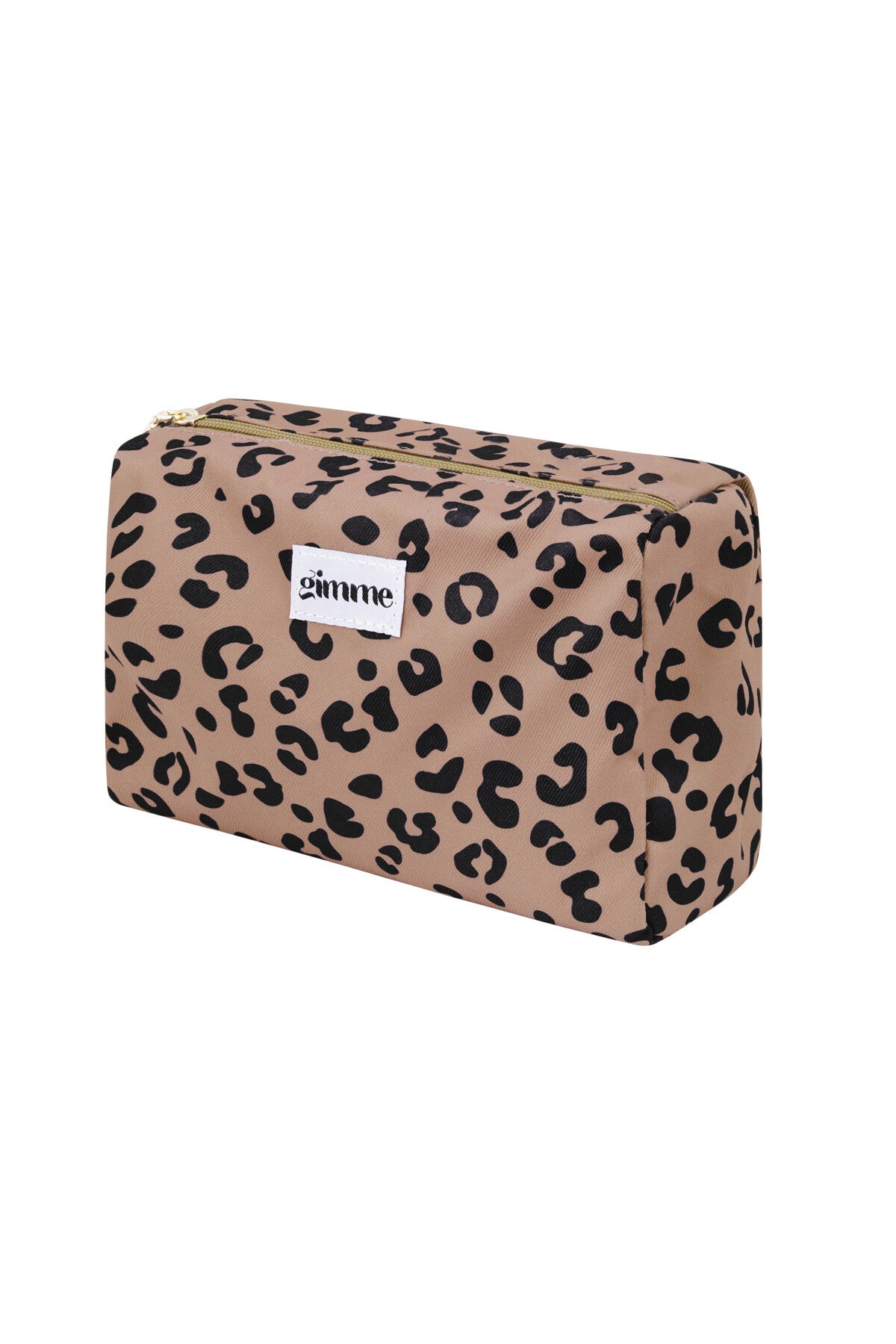 Wild Chic Toilettas – Panterprint Make-up Tasje Bruin