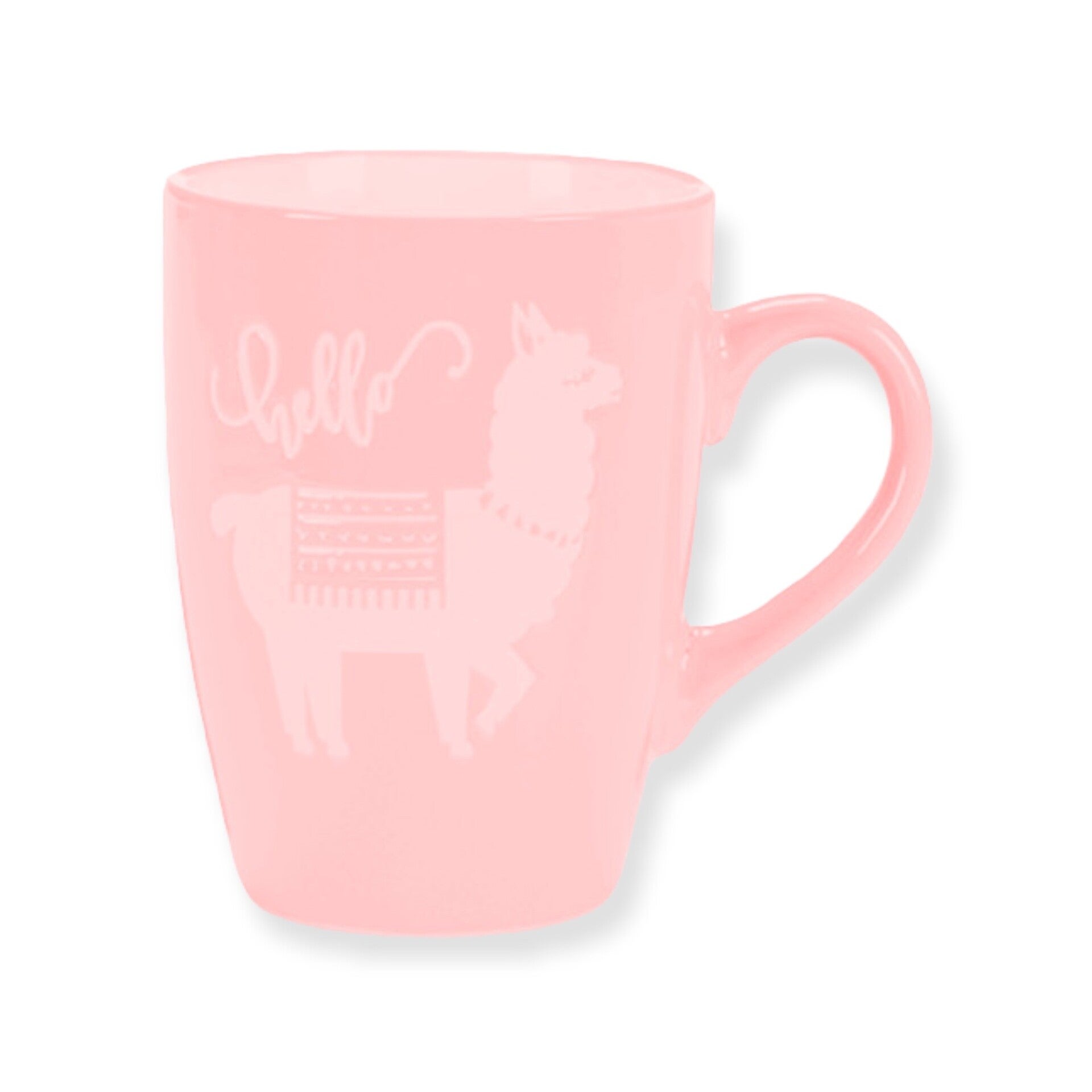 Mok met lama (vier kleur varianten)