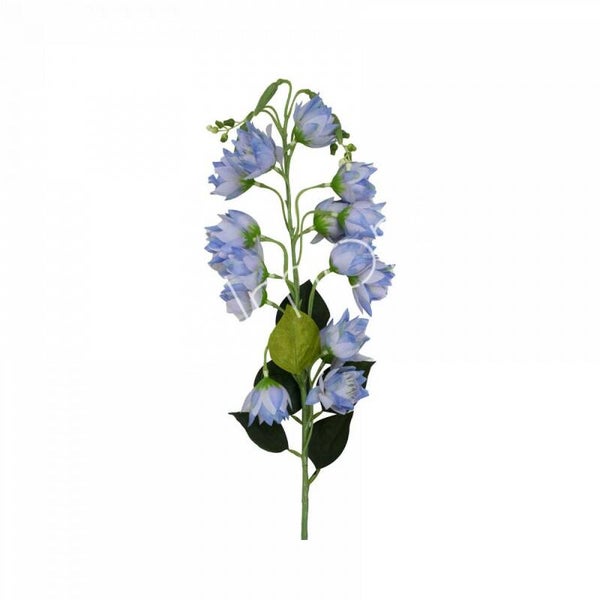 Zijdenbloem Colmore lelietje van dalen blauw (70cm)