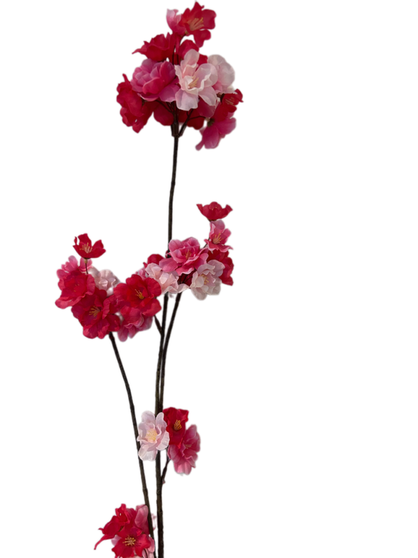 Zijdenbloem | Kunstbloem | Bloesem | Roze | Mix | 84cm