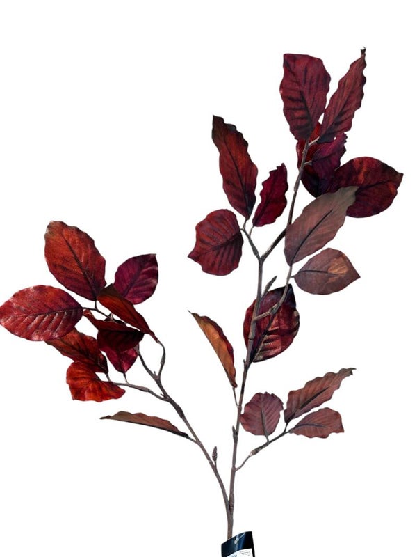 Zijdenbloem | Kunstbloem | Fagus | Herfsttak | Bruin | 70cm