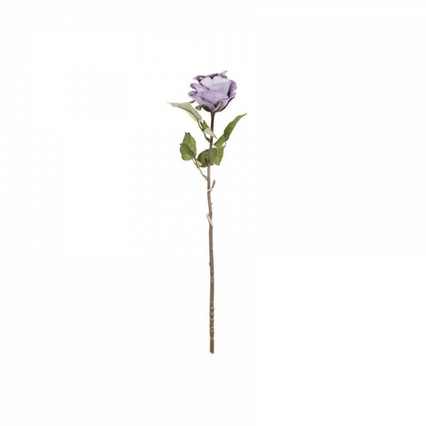 Zijdenbloem | Kunstbloem | Roos | Paars | Colmore | 52cm