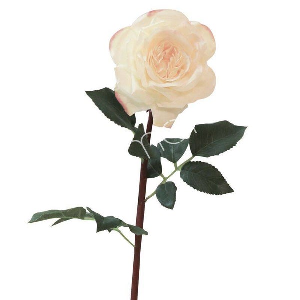 Zijdenbloem | Kunstbloem | Roos | Wit | Colmore | 89cm