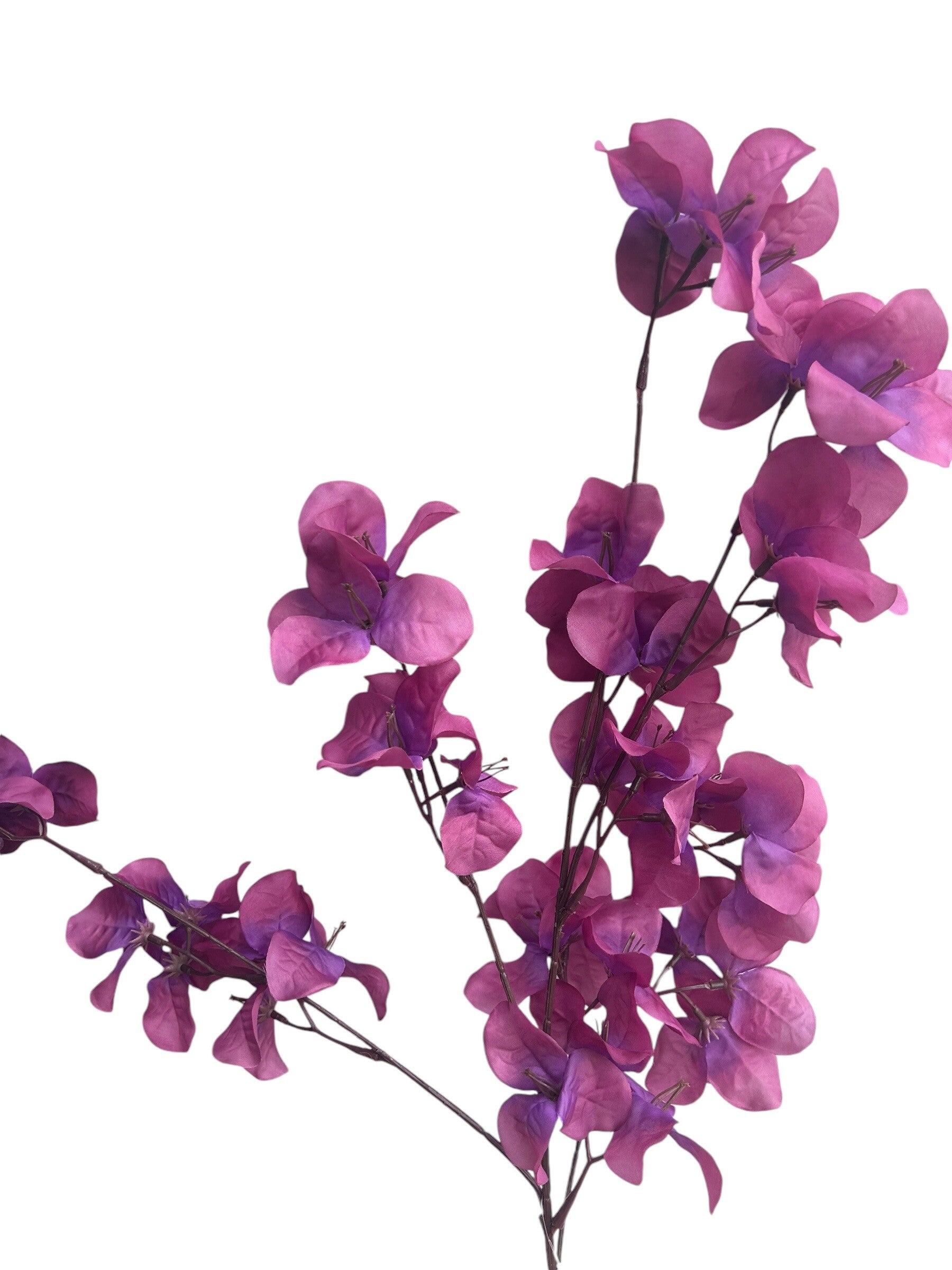 Zijdenbloem | Kunstbloem | Kunsttak | Flower Stem | Roze | Paars | 87cm