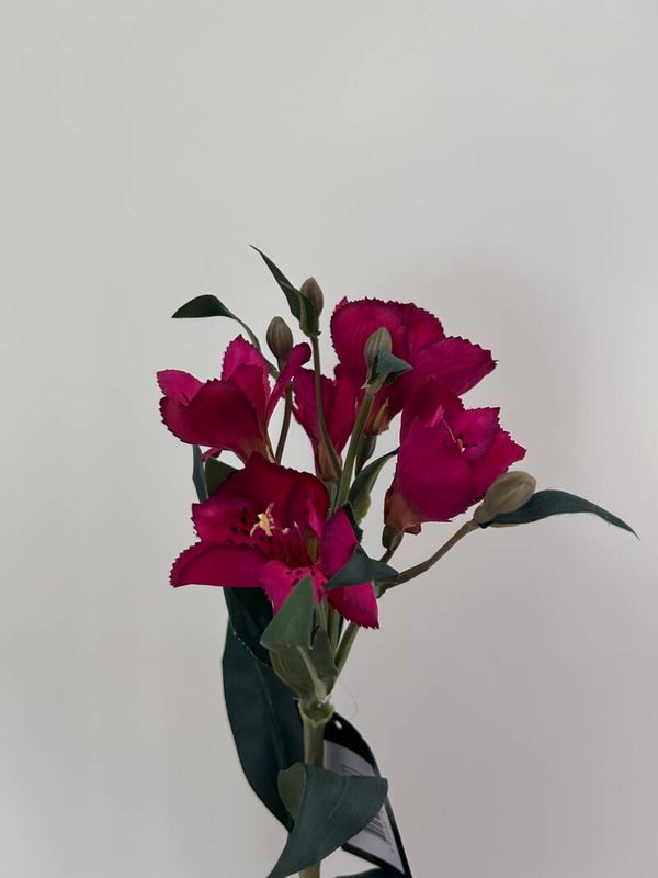 Zijdenbloem | Lelie | Roze | Rood | Colmore | 61cm