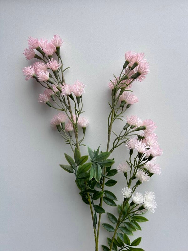 Zijdenbloem | Kunstbloem | Linum Usitastissimum | Roze | Colmore | 90cm