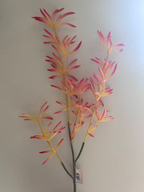 Zijdenbloem | Fruit Spray | Oranje | 85cm