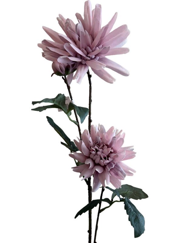 Zijdenbloem roze dahlia (95cm)