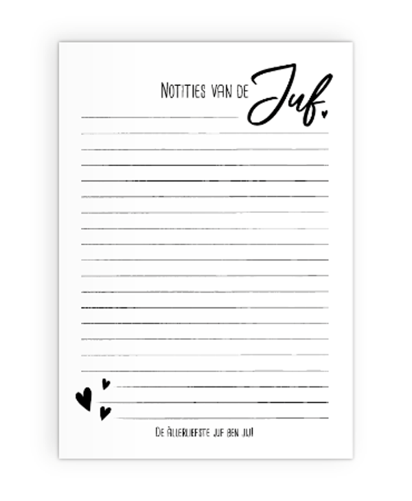 notities van de juf A5