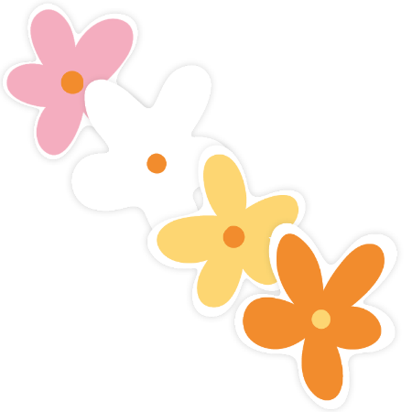 sticker madelief kp 4 varianten 45x52mm