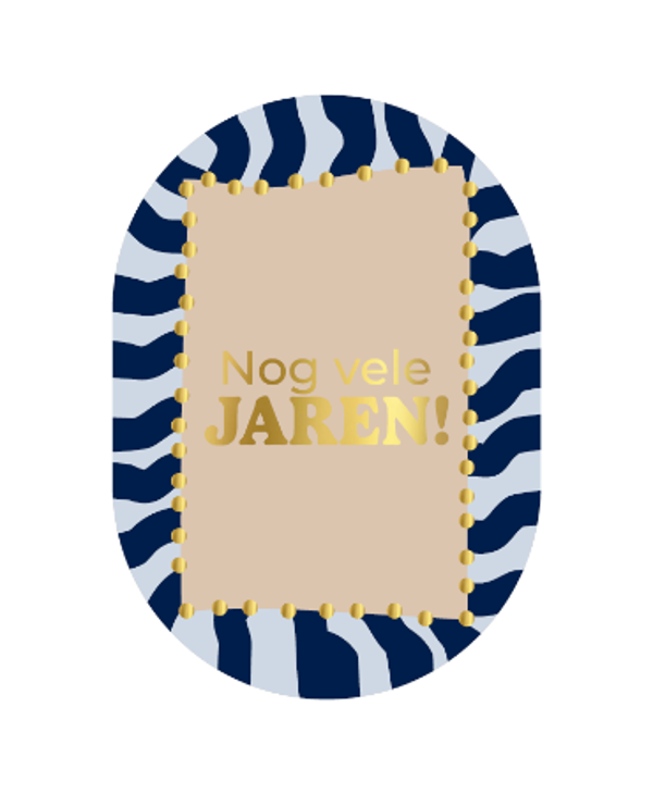 ansichtkaart nog vele jaren ovaal