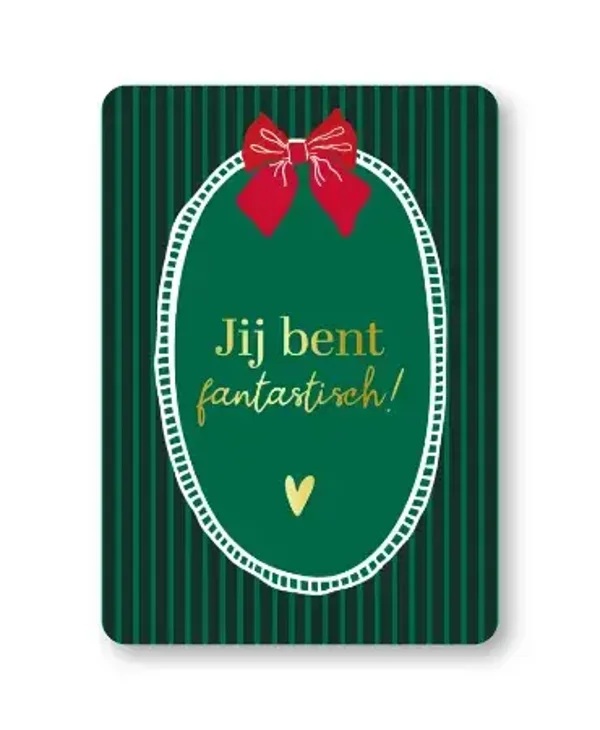 cadeaukaartje jij bent fantastisch