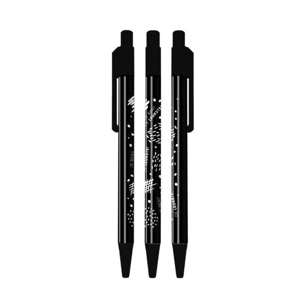 Gift Balpen Je bent de leukste zwart (per stuk)