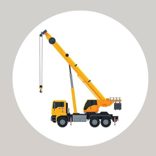 Sticker Hijskraan 40mm