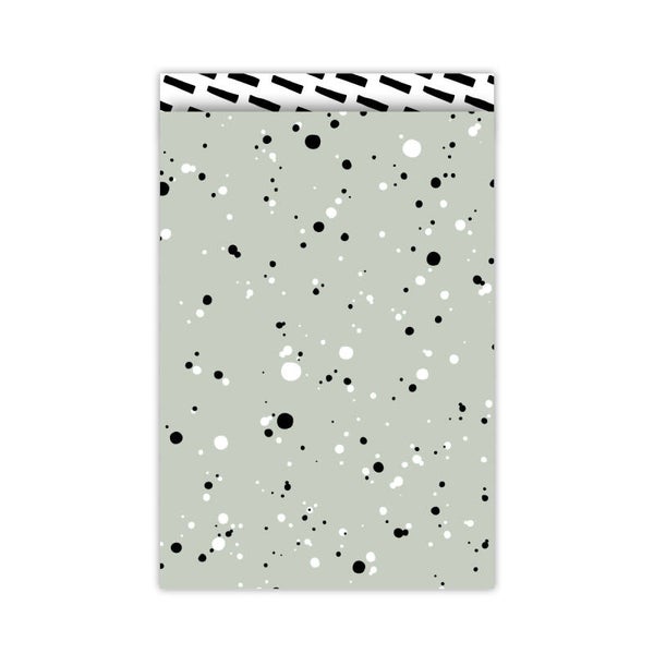 cadeauzakje random spots groen L