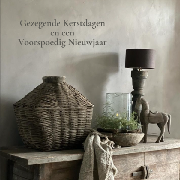 kerst wenskaart gezegende kerstdagen H