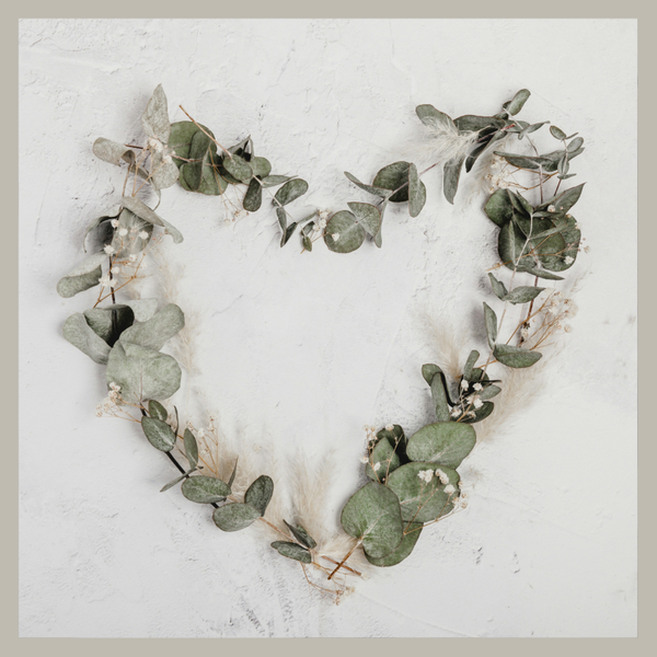 wenskaart hart van eucalyptus COMING SOON