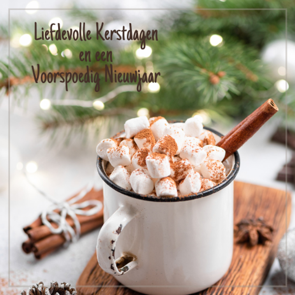 Sale kerst wenskaart liefdevolle kerstdagen D