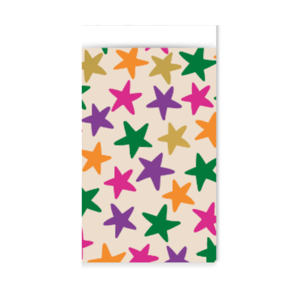 cadeauzakje sterren funky L