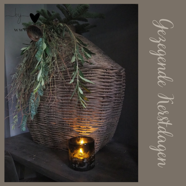 Kerst Gezegende Kerstdagen leemmand met toef