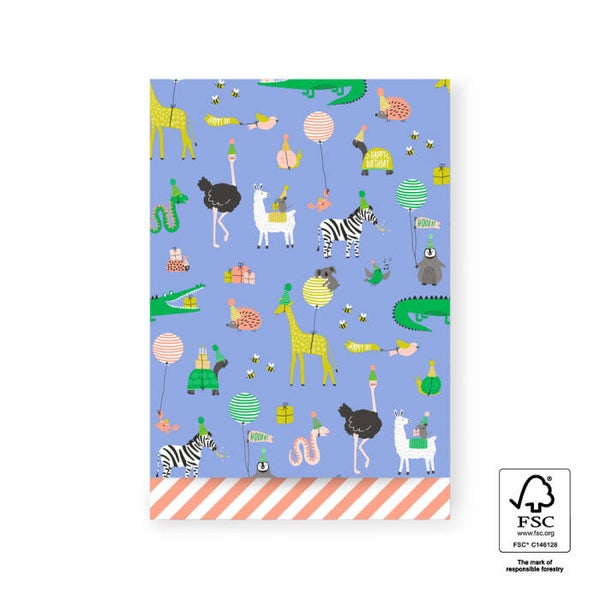 cadeauzakje party animals L