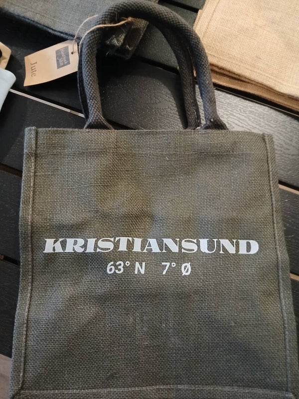 Jute medium m/koordinater