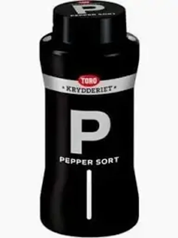 Sort pepper malt 400g
