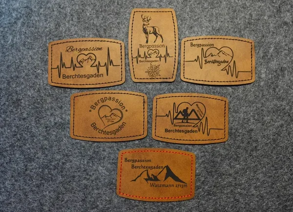 Aufnäher/ Patch für Heimatverbundene und Anhänger von Berchtesgaden