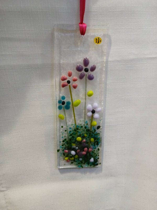 Fused glass suncatcher