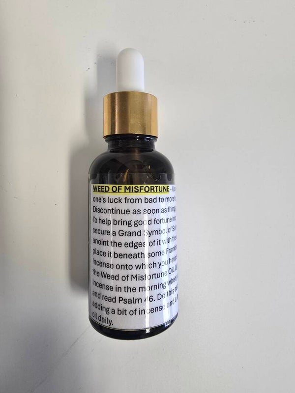 Weed of Misfortune Oil