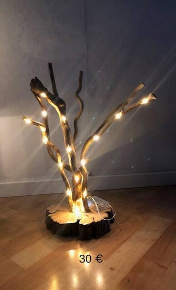 Tischlampe 'Efeu'