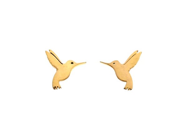 HUMMINGBIRD STUD EARRINGS