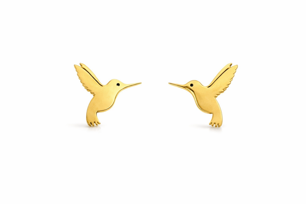 HUMMINGBIRD STUD EARRINGS